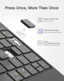 Thumbnail 5 de Inateck Magnetic Keyboard Case for iPad 11" 7‑colour backlight ⌚