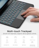 Thumbnail 6 de Inateck Magnetic Keyboard Case for iPad 11" 7‑colour backlight ⌚