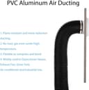 Thumbnail 2 de 4 Inch 16ft Air Duct for Dryer & Fan ⌛📦