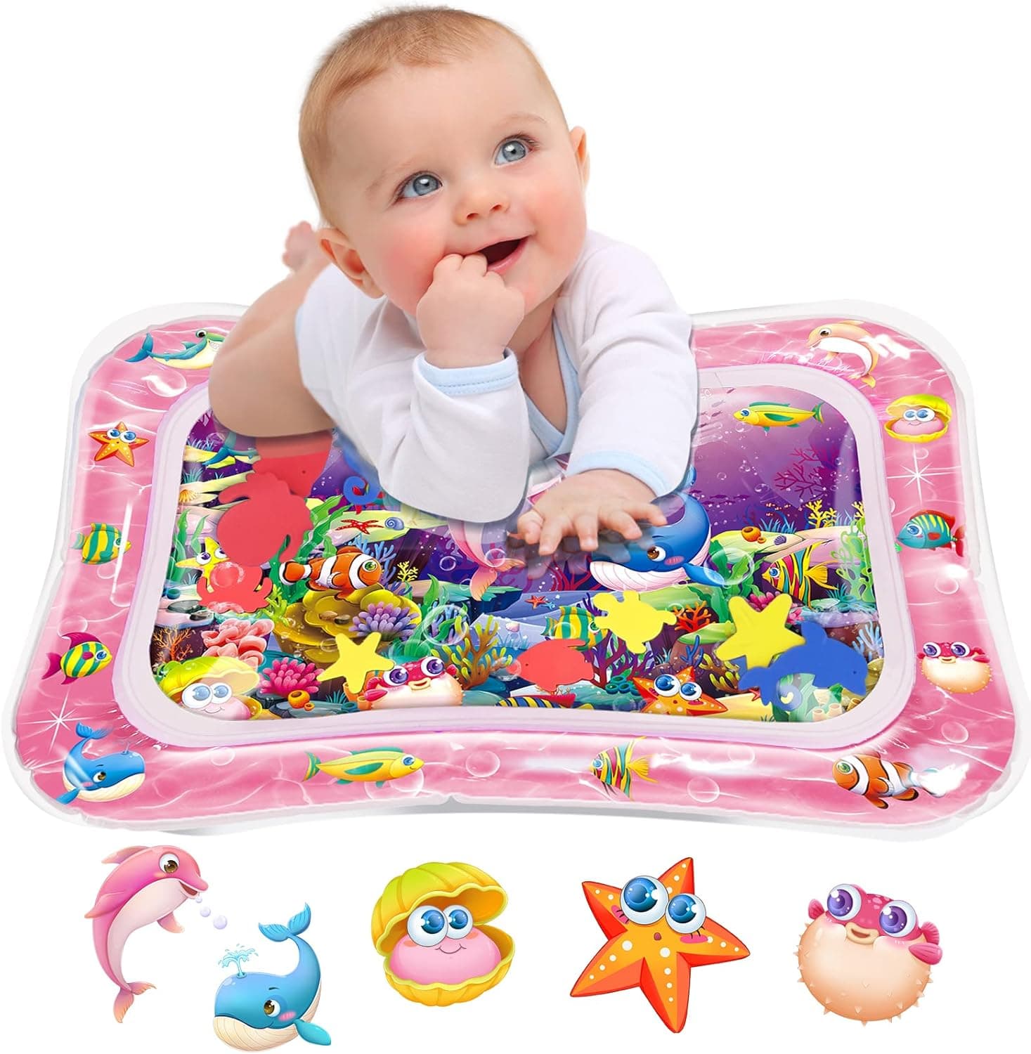 Infinno Tummy Time Mat Water Play Mat for 3–24 months 🧸