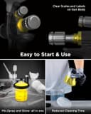 Thumbnail 4 de InoKraft D1 LVLP spray gun 22 oz kit 🎨