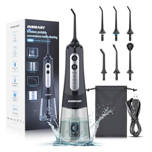 INSMART Professional Water Flosser 300ml 💧🦷