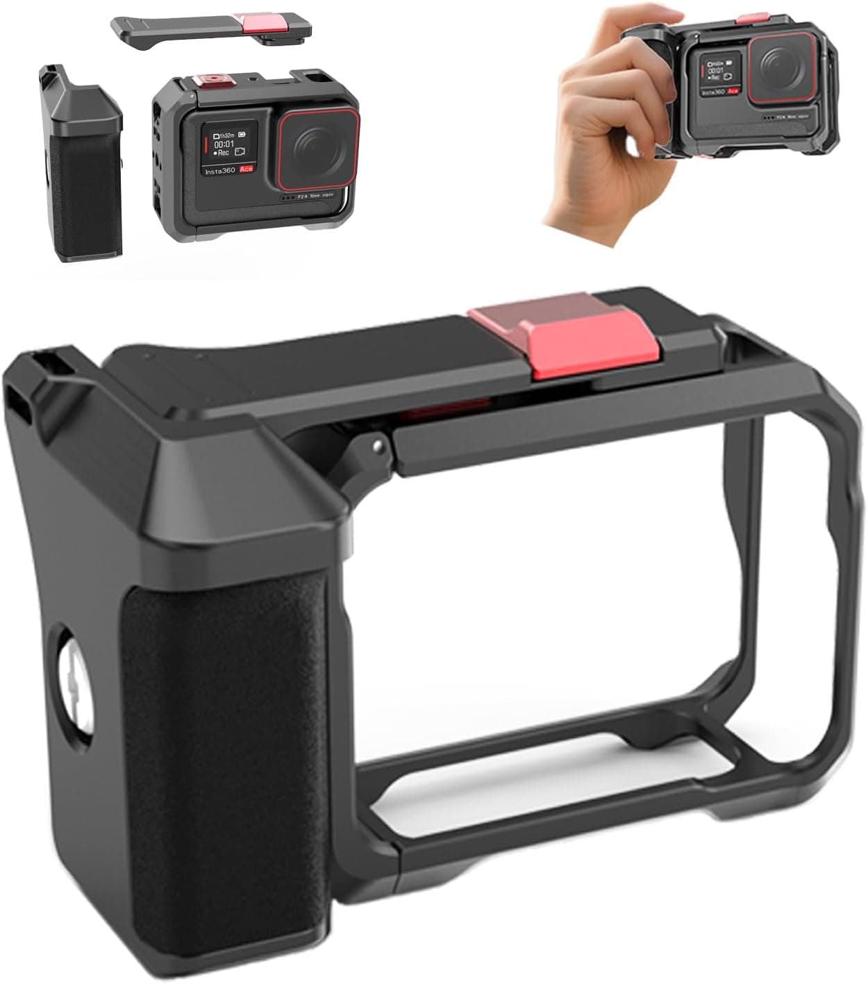 Insta360 Ace Pro2 Handle Kit with Cold Shoe 🎥