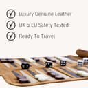 Thumbnail 3 de Jaques of London Roll Up Travel Backgammon set 🎲
