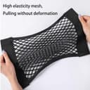 Thumbnail 2 de JCKD 2 pcs Black Adhesive Mesh Cargo Net 60 x 25cm 📦