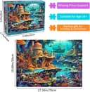 Thumbnail 4 de Jigsaw Puzzles 1000 Pieces Whimsical Seabed Puzzle 🧩