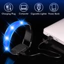 Thumbnail 3 de JIZZU LED Reflective Safety Armband 1 USB Rechargeable 🎽