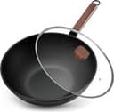Thumbnail principal de Jobin 33 cm Non-stick Carbon Steel Wok for 4–6 people 🍳