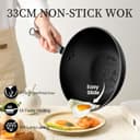 Thumbnail 1 de Jobin 33 cm Non-stick Carbon Steel Wok for 4–6 people 🍳