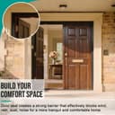 Thumbnail 1 de Jobon Draft Excluder for Doors: Thickened Weather Stripping (6M) 🚪