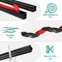 Thumbnail 4 de Jobon Draft Excluder for Doors: Thickened Weather Stripping (6M) 🚪