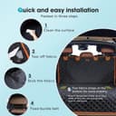 Thumbnail 5 de JOEJOY Car Boot Protector for Dogs — Adjustable Boot Liner 🚗