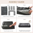 Thumbnail 8 de JOEJOY XL Orthopedic Dog Bed 107x76x24 cm 🐶