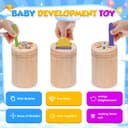 Thumbnail 1 de Joozmui Montessori Wooden 3‑in‑1 Toy for 1–3 Years 🧸