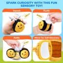 Thumbnail 2 de JoyCat Soft Beehive Toy for 6–12 Months 🧸
