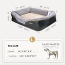 Thumbnail 1 de JOYELF Large Memory Foam Dog Bed 🐶