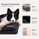 Thumbnail 2 de JOYELF Large Memory Foam Dog Bed 🐶