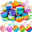 Thumbnail principal de JOYIN 30PCS Pop It Keychain Party Bag Toys 🎁