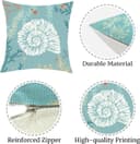 Thumbnail 5 de Joymaison Summer Blue Nautical Cushion Covers 45 x 45 cm pack of 4 🛋️