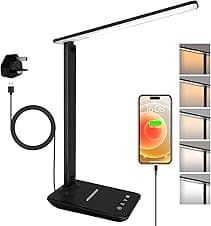 joyshie Desk Lamp Dimmable LED 5-mode Touch Lamp 💡