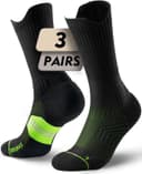 Thumbnail 4 de Juclise Coolmax Bamboo Crew Compression Running Socks 🧦