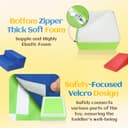 Thumbnail 2 de JungleDove 4‑piece Soft Play Set for Toddlers 🧸