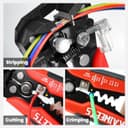 Thumbnail 2 de KAIWEETS 3‑in‑1 Wire Strippers AWG 10–22 🎧