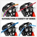 Thumbnail 3 de KAIWEETS 3‑in‑1 Wire Strippers AWG 10–22 🎧