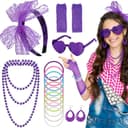 Thumbnail 2 de Kareeran 80s Fancy Dress neon 90s accessories 🎭