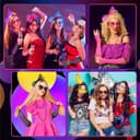 Thumbnail 3 de Kareeran 80s Fancy Dress neon 90s accessories 🎭