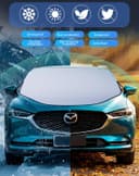 Thumbnail 6 de Karvipark Car Windscreen Cover Magnetic Frost Protector 🚗