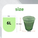 Thumbnail 1 de KeenKiD Small Biodegradable Bin Bags 6L, 120 count 🗑️