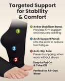 Thumbnail 6 de KEMFORD Ankle Support Compression Socks 1 pair 🧦