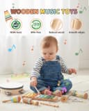 Thumbnail 3 de Kids Musical Instruments for 1-3 Years with Storage Bag 🎶