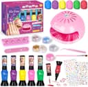 Thumbnail principal de Kids Nail Polish Set for Ages 5–12, Peel-Off 1💅
