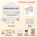 Thumbnail 6 de Kids Piano Keyboard 37 Keys Wood Digital Piano for Kids 🎹