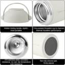 Thumbnail 2 de kiptyg Food Flask 600ml thermal food jar 🍱