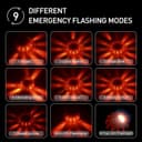 Thumbnail 4 de Kitgo 6 Pack LED Road Flares Emergency Light Kit 🚨