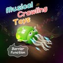 Thumbnail 2 de KJIXYUNG Dancing & Crawling Octopus Toy with LED Lights 🧸