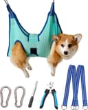 Thumbnail principal de Kkiimatt 2027 Dog Grooming Hammock with Nail Clippers 🐶