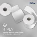 Thumbnail 5 de Kleenex 4‑Ply Quilted Toilet Roll 24-pack 🧻