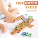 Thumbnail 2 de KmmiFF Wooden Shape Sorter Montessori Toy for 1–3 Years 🎲