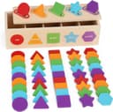 Thumbnail principal de KMTJT Montessori Colour Sorting Toy for 2-Year-Olds 🧸