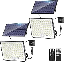Kolpop Solar Security Lights 2-pack for garden 🌞