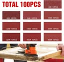 Thumbnail 2 de KONGMING Mouse Sander Pads 100 pcs, assorted grits 🪚