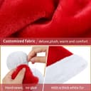 Thumbnail 1 de KONVINIT Deluxe Plush Santa Hat with Faux Fur Pompom 🎩