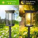 Thumbnail 2 de KOOPER Solar Lights Outdoor Garden 4 Pack ⌁ (but must end with emoji)
KOOPER Solar Lights Outdoor Garden 4 Pack ⌚