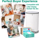 Thumbnail 5 de Korbell Compatible Nappy Bin Liners 16L 4 pack 🧴