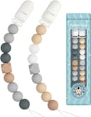 Thumbnail principal de Kowlone Dummy Clips Silicone Pacifier Chain set for newborns 🍼