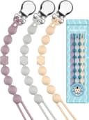 Thumbnail 2 de Kowlone Dummy Clips Silicone Pacifier Chain set for newborns 🍼